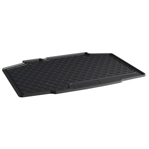 Rubber kofferbakmat | Skoda | Kamiq 19- 5d suv. | lage laadvloer | zwart | Gledring