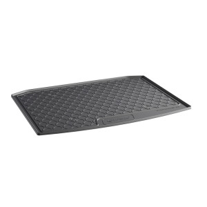 Rubber kofferbakmat | geschikt voor Skoda | Karoq 18- 5d suv. | 2WD | lage laadvloer | zwart | Gledring