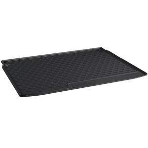 Rubber kofferbakmat | Renault | Kadjar 15- 5d mpv. | hoge laadvloer | zwart | Gledring