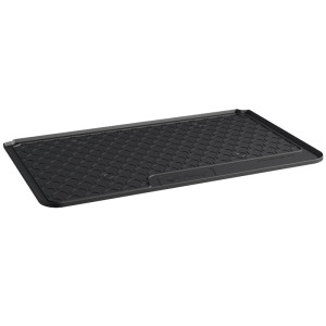 Rubber kofferbakmat | Renault | Captur 13-17 5d suv. / Captur 17-19 5d suv. | hoge laadvloer | zwart | Gledring