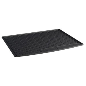 Rubber kofferbakmat | Mazda | CX-30 19- 5d suv. | lage laadvloer | zwart | Gledring