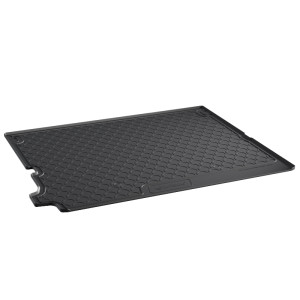Rubber kofferbakmat | geschikt voor Peugeot | 5008 17-21 5d suv. / 5008 21- 5d suv. | 5- & 7-zits | zwart | Gledring