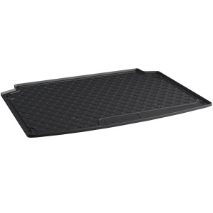 Rubber kofferbakmat | geschikt voor Peugeot | 308 13-17 5d hat. / 308 17-21 5d hat. | zwart | Gledring