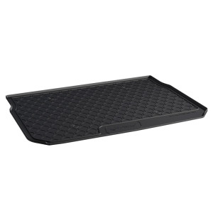 Rubber kofferbakmat | geschikt voor Peugeot | 2008 13-16 5d suv. / 2008 16-19 5d suv. | zwart | Gledring
