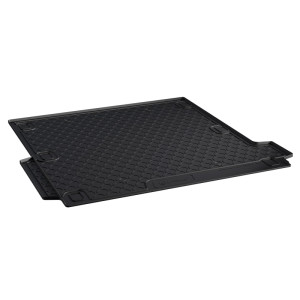 Rubber kofferbakmat | Mercedes-Benz | E-klasse Estate 09-13 5d sta. / E-klasse Estate 13-16 5d sta. | S212 | incl. bagageruimtepakket met net | zwart | Gledring