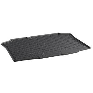 Rubber kofferbakmat | Seat | Ibiza 08-12 5d hat. / Ibiza 12-15 5d hat. / Ibiza 15-17 5d hat. | type 6J | zwart | Gledring
