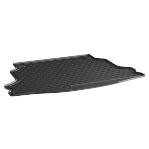 Rubber kofferbakmat | geschikt voor Honda | Civic 17- 5d hat. | met reservewiel | zwart | Gledring