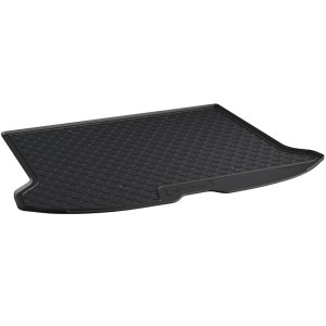 Rubber kofferbakmat | geschikt voor Volvo | XC60 08-13 5d suv. / XC60 13-17 5d suv. | met reservewiel | zwart | Gledring