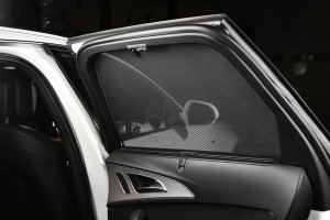 Set 6 Pièces Car Shades Pare-Soleil Sur Mesure Toyota Corolla E21 Touring Sports 2019+ - Noir