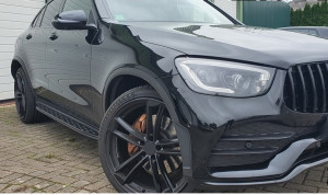 Aluminium treeplanken flankbescherming OE Style met ABE !! voor Mercedes GLC X253 vanaf 15