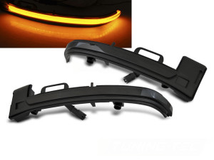 Zijspiegel-knipperlicht | geschikt voor Peugeot | 308 13-17 5d hat. / 308 17-21 5d hat. / 308 SW 14-17 5d sta. / 308 SW 17-21 5d sta. | LED | Dynamic Turn Signal | smoke | 01