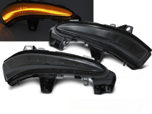 Zijspiegel-knipperlicht | geschikt voor Lexus | RX 09-12 5d suv. / RX 12-15 5d suv. | LED | Dynamic Turn Signal | smoke