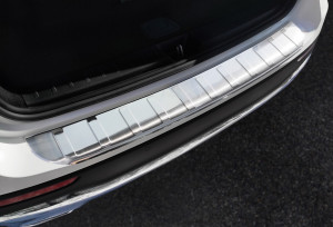 Achterbumperbeschermer | geschikt voor Mercedes-Benz | GLB-klasse 20- 5d hat. X247 | RVS rvs zilver