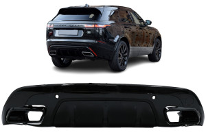Diffuser | Land Rover | Range Rover Velar 2017-2020 | L560 | Dynamic Look | met sierstukken | zwart