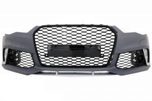 Voorbumper | geschikt voor Audi | A6 14-18 4d sed. / A6 Avant 14-18 5d sta. | RS6-Look | m KLS | m/z PDC