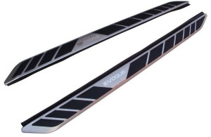 Running boards | Side steps (set) Land Rover Evoque (Prestige) 2011 - | Treeplanken voor Land Rover Evoque Prestige