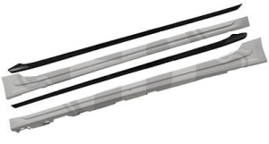 Side Skirts | geschikt voor Audi | A5 Cabriolet 17- 2d cab. / A5 Coupé 16- 2d cou. / A5 Sportback 17- 5d hat. | RS5-Look | 01