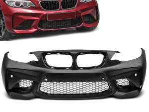 Voorbumper | geschikt voor BMW | 2-serie Cabrio 15-17 2d cab. F23 / 2-serie Coupé 14-17 2d cou. F22 | M2-Look | m PDC | m KLS | 01
