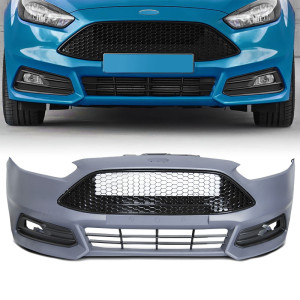 Voorbumper | geschikt voor Ford | Focus 14-18 4d sed. / Focus 14-18 5d hat. / Focus Wagon 14-18 5d sta. | MK3 | ST-Look | 01