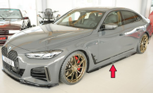 Sideskirts | geschikt voor BMW | G26 4 Series | I4 | I4M | L | Gespoten