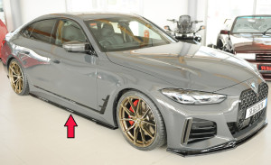 Sideskirts | geschikt voor BMW | G26 4 Series | I4 | I4M | R | Gespoten