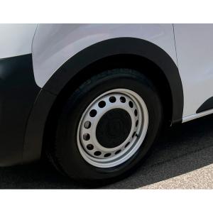 RGM Set spatbordverbreders passend voor Citroen Jumpy excl. XS & Peugeot Expert 2016- excl. Compact  & Opel Vivaro SWB 2019- - Zwart