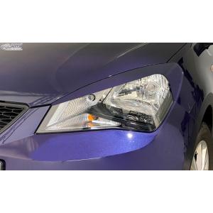 Koplampspoilers passend voor Seat Mii 2011- (ABS)