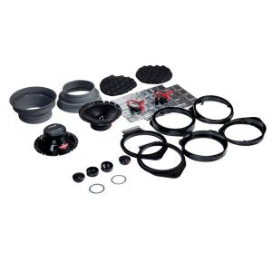 Vibe Optisound Luidspreker Upgrade-set passend voor Opel Astra H 2004-2010 & Corsa D 2006-2010 - 6.5'' luidsprekers (voorzijde)