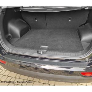 Pasklare Achterbumperbeschermfolie passend voor Citroën C5 Aircross 2019- - Carbon-look