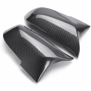 1 paar spiegelafdekkingen vervanging voor BMW 5-serie F10/F11/6 Series F06/F12/F13/7 Series F01/F02, autospiegelkappen buitenspiegelkap achteruitkijkspiegelkap afdekkingen