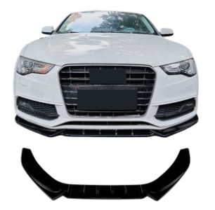 Voorspoiler | geschikt voor Audi A5 / S5 8T | 2012-2017 | glanzend zwart