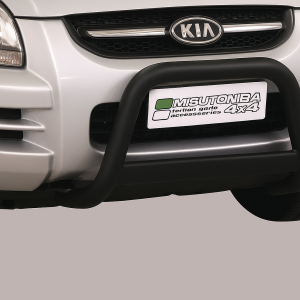 Pushbar | Kia | Sportage 99-03 5d suv. | RVS zwart Medium Bar
