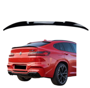 Achterspoiler | geschikt voor BMW | X4 2018-2021 G02 | M-Look | glanzend zwart