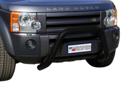Pushbar | Land Rover | Discovery 04-09 5d suv. | RVS zwart Super Bar