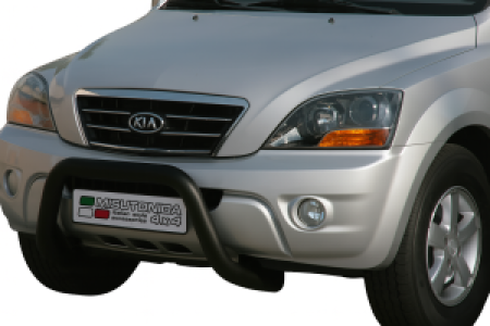 Pushbar | geschikt voor Kia | Sorento 06-09 5d suv. | RVS zwart Super Bar CE-keur