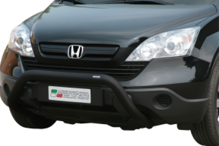 Pushbar | geschikt voor Honda | CR-V 07-10 5d suv. | RVS zwart Super Bar