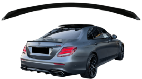 Achterspoiler | geschikt voor Mercedes-Benz | E-Klasse | W213 Sedan | 2016+ | E63 AMG-look | glanzend zwart