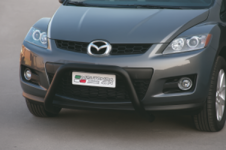 Pushbar | geschikt voor Mazda | CX-7 07-09 5d suv. | RVS zwart Super Bar