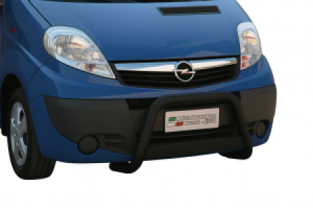 Pushbar | Opel | Vivaro Combi 11-14 4d bus. | zwart Medium Bar RVS