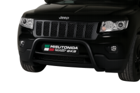 Pushbar | geschikt voor Jeep | Grand Cherokee 11-13 5d suv. | RVS zwart Super Bar CE-keur