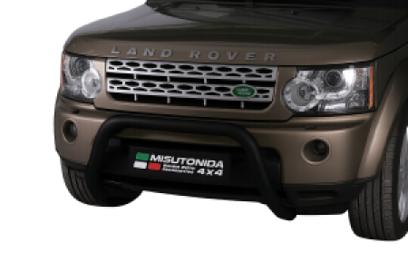 Pushbar | Land Rover | Discovery 13-16 5d suv. | RVS zwart Super Bar CE-keur