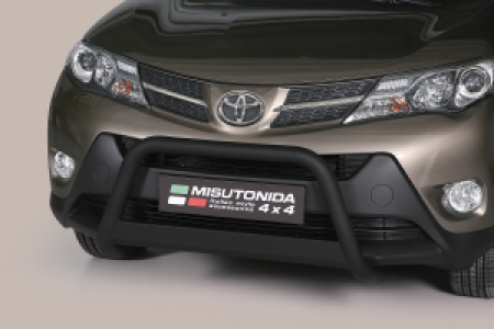 Pushbar | geschikt voor Toyota | RAV4 13-16 5d suv. | zwart Medium Bar RVS CE-keur