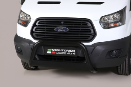 Pushbar | Ford | Transit Kombi 14- 4d bus. | RVS zwart Medium Bar CE-keur