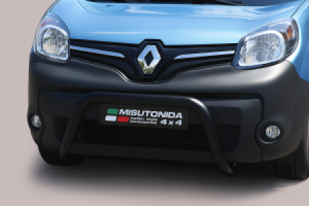 Pushbar | Renault | Kangoo 13- 5d mpv. | zwart Medium Bar RVS CE-keur