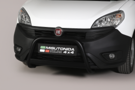 Pushbar | Fiat | Doblò 15- 5d mpv. | RVS zwart Medium Bar CE-keur