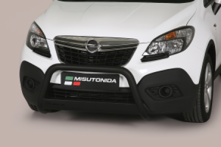 Pushbar | Opel | Mokka 12-16 5d suv. | zwart Medium Bar RVS CE-keur