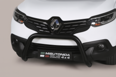 Pushbar | Renault | Kadjar 15- 5d mpv. | zwart Super Bar RVS CE-keur