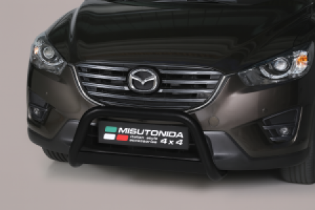 Pushbar | geschikt voor Mazda | CX-5 15-17 5d suv. | RVS zwart Medium Bar CE-keur