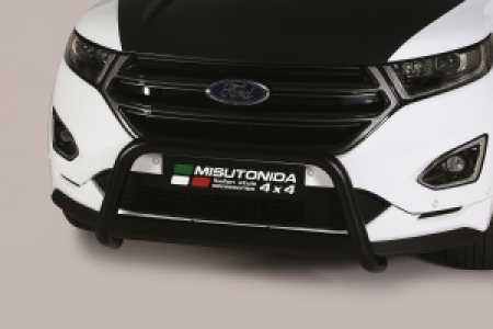 Pushbar | Ford | Edge 16- 5d suv. | RVS zwart Medium Bar CE-keur