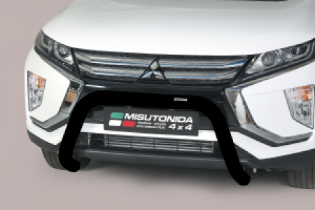 Pushbar | geschikt voor Mitsubishi | Eclipse Cross 17- 5d suv. | RVS rvs zilver Super Bar CE-keur